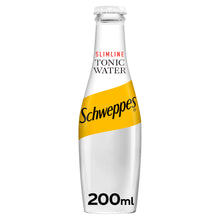 Load image into Gallery viewer, Schweppes Slimline Tonic Water 24 x 200ml