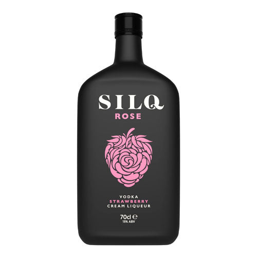 Silq Rose Strawberry Cream Liqueur 70cl
