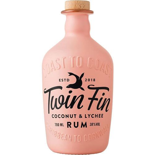 Twin Fin Coconut & Lychee Spiced Rum 70cl - Drinks Aisle